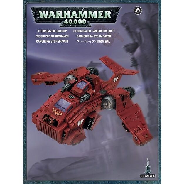 5011921021253 - Figurine aus 116 Teilen Warhammer 40k - Space Marine Escorteur Stormraven