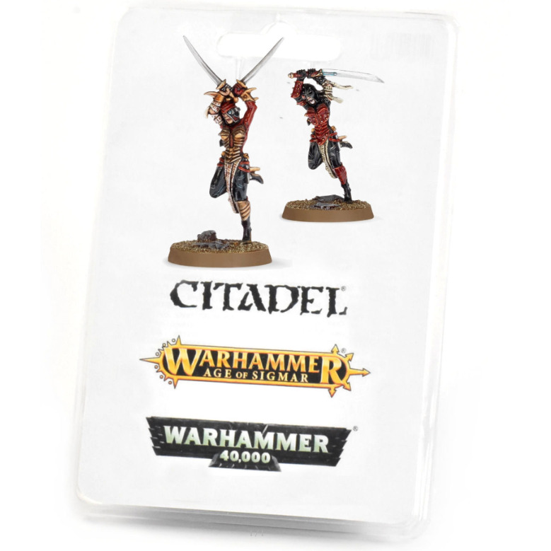 5011921035717 - Figurines - Inquisition Assassins Cultistes de Parque Warhammer 40k (x2)