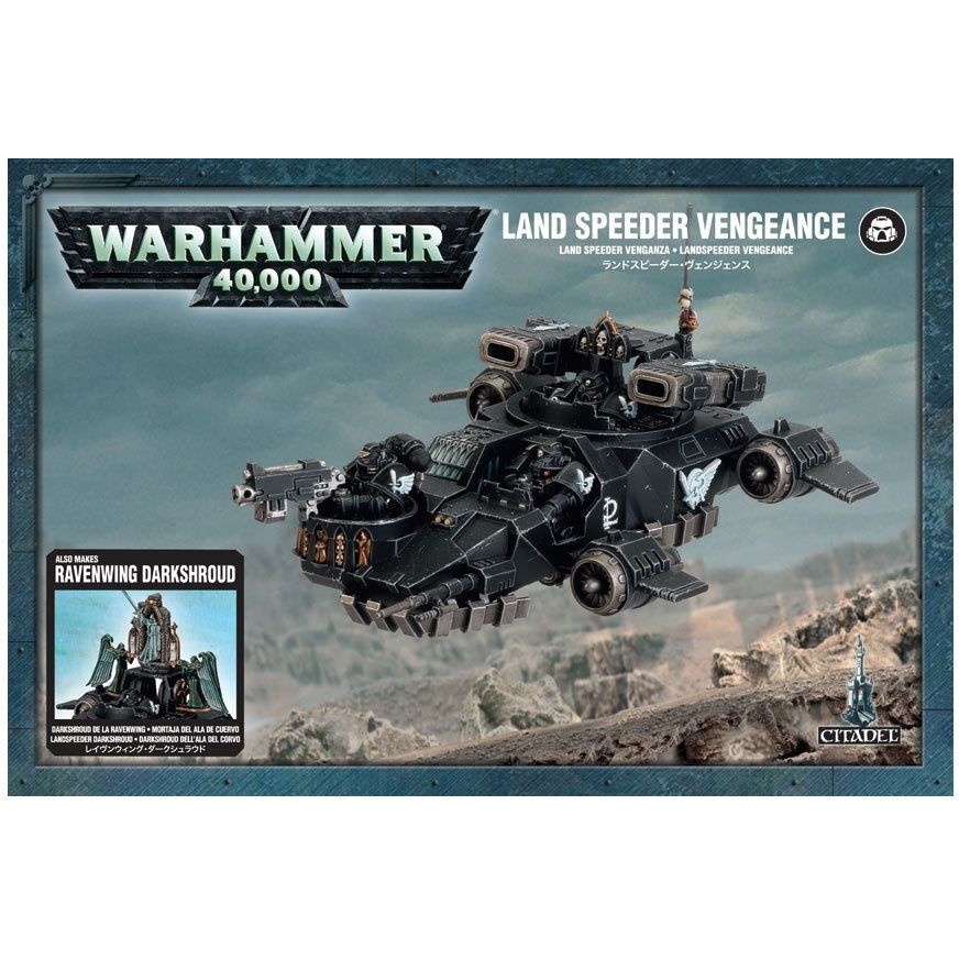 5011921041879 - Land Speeder Vengeance Figurine Warhammer 40k Dark Angels 5011921041879 - Land Speeder Vengeance Figurine Warhammer 40k Dark Angels