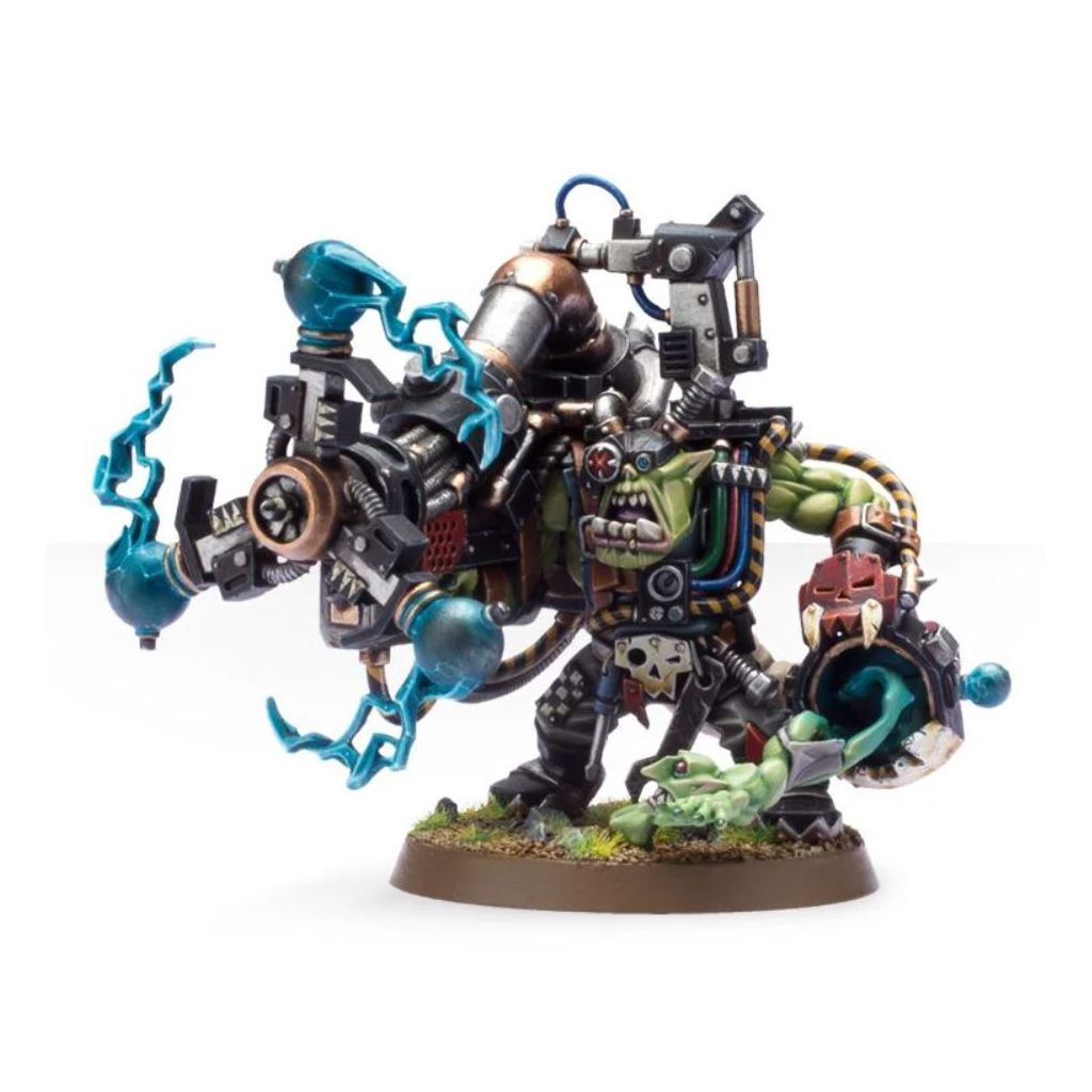 5011921050765 - Gesellschaftsspiele Warhammer 40k - Orks Big Mek avec Shokk Attack Gun