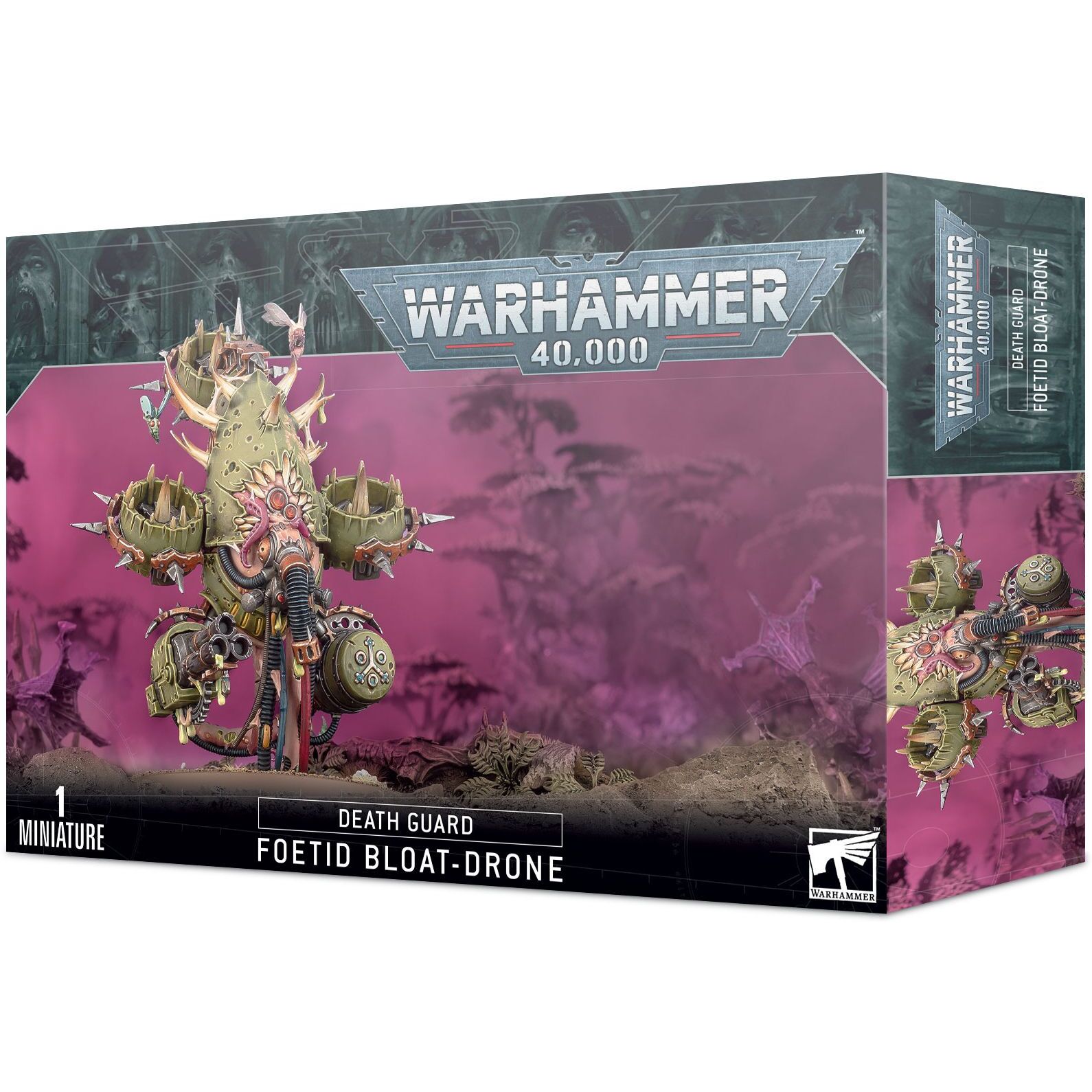 5011921087945 - Figurine Foetide Bloat-Drone Warhammer 40k Death Guard