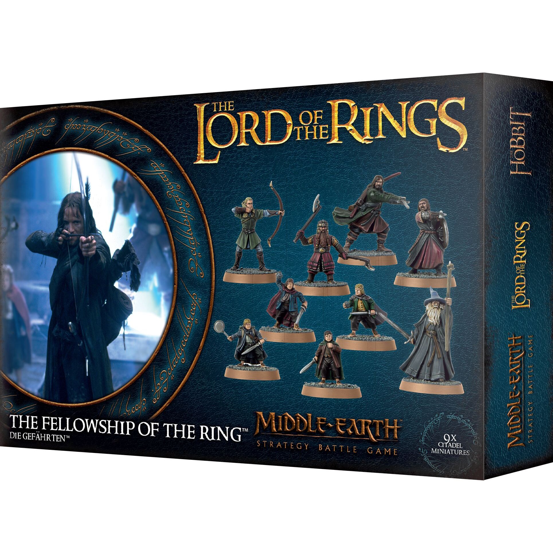 5011921109227 - Set aus 10 Figuren mit 13 Teilen - Die Gemeinschaft des Rings Warhammer Middle Earth 5011921109227 - Set aus 10 Figuren mit 13 Teilen - Die Gemeinschaft des Rings Warhammer Middle Earth