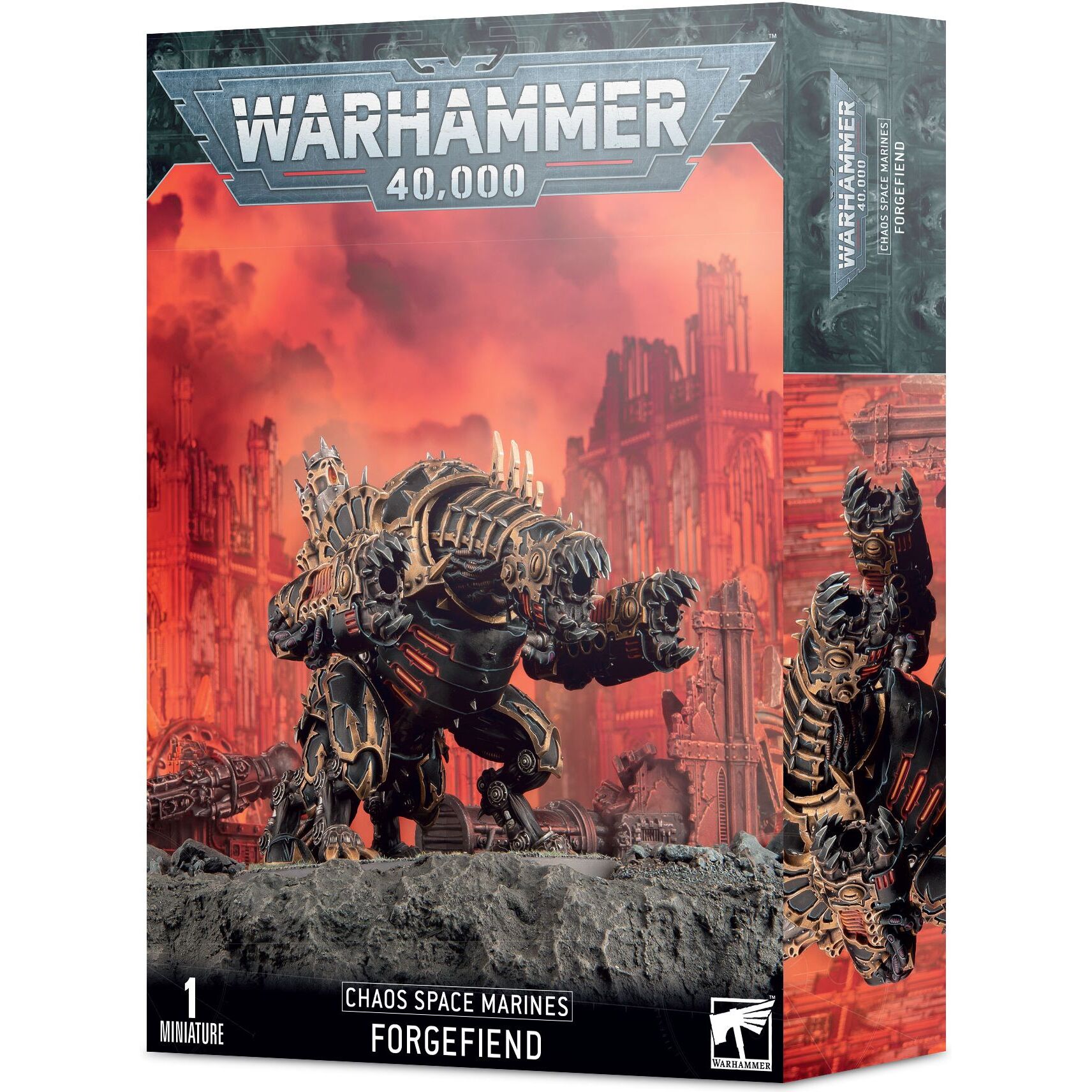 5011921111091 - Figurine Warhammer 40k - Space Marine du Chaos Forgefiend