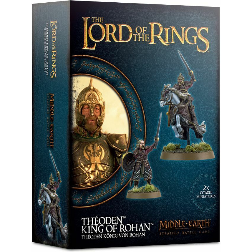 5011921111305 - Figurine Warhammer Middle Earth - Theoden Roi du Rohan 5011921111305 - Figurine Warhammer Middle Earth - Theoden Roi du Rohan
