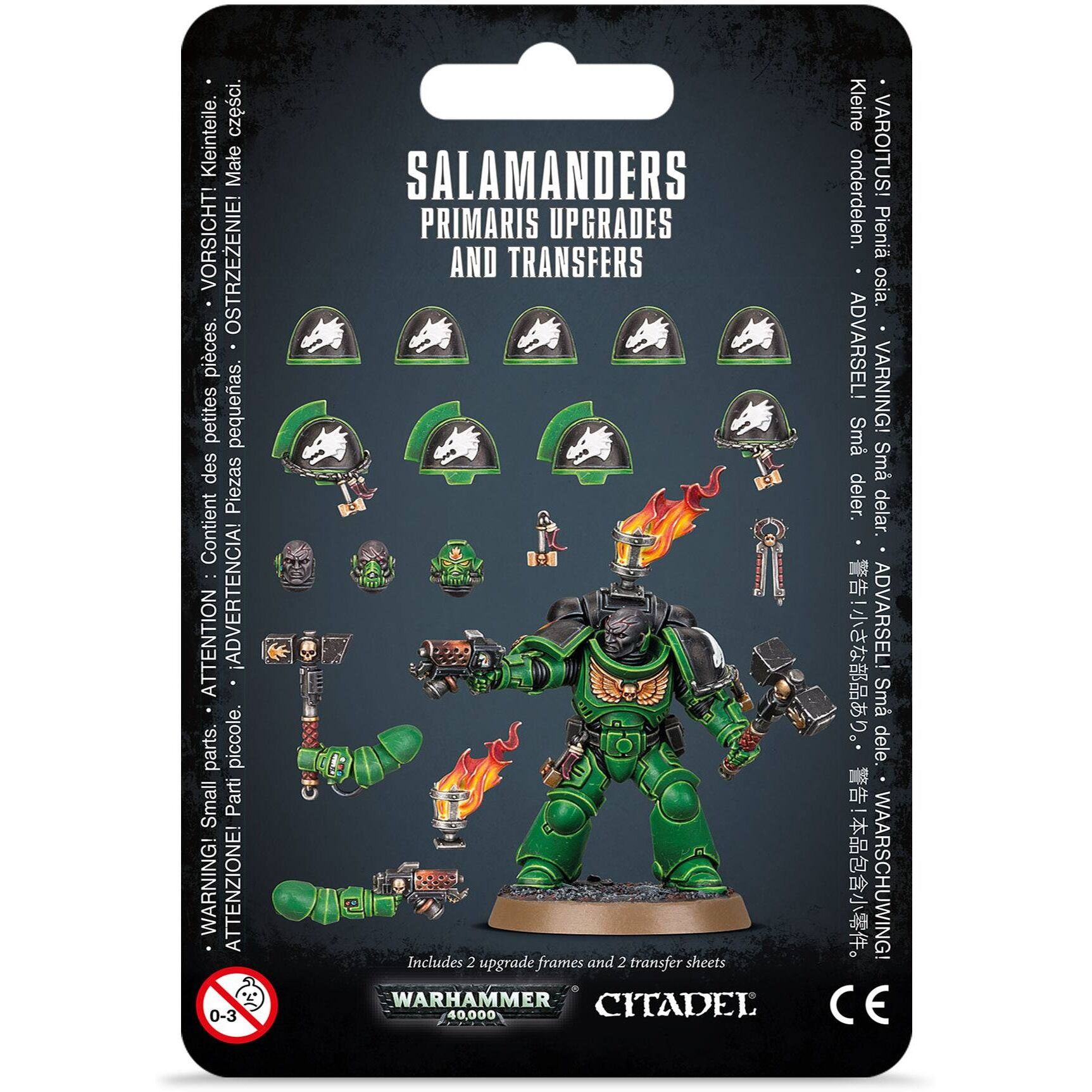 5011921118656 - Figurine Warhammer 40k - Salamanders Primaris Upgrades & Transfers