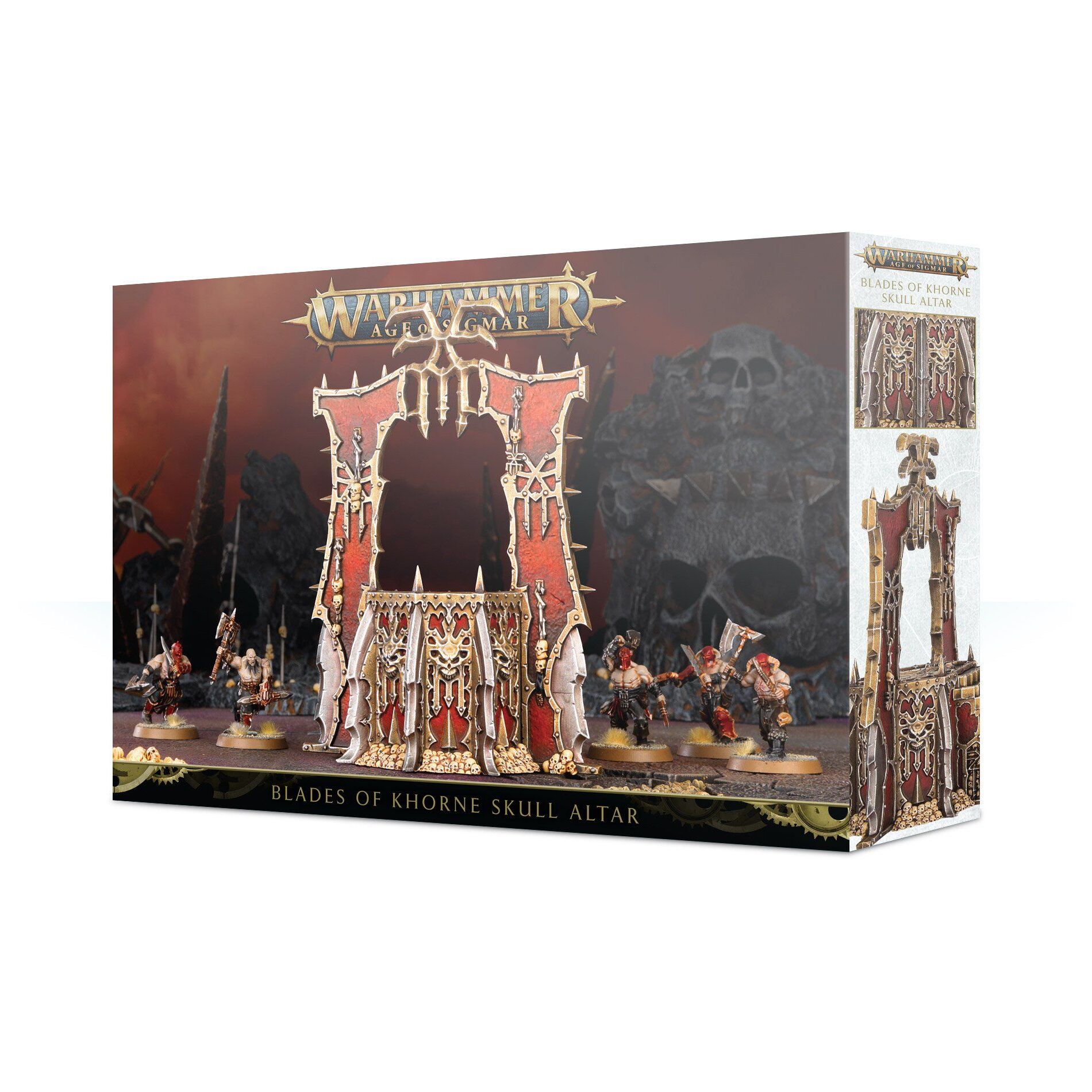 5011921118977 - Figurine Warhammer AoS - Blades Of Khorne Skull Altar