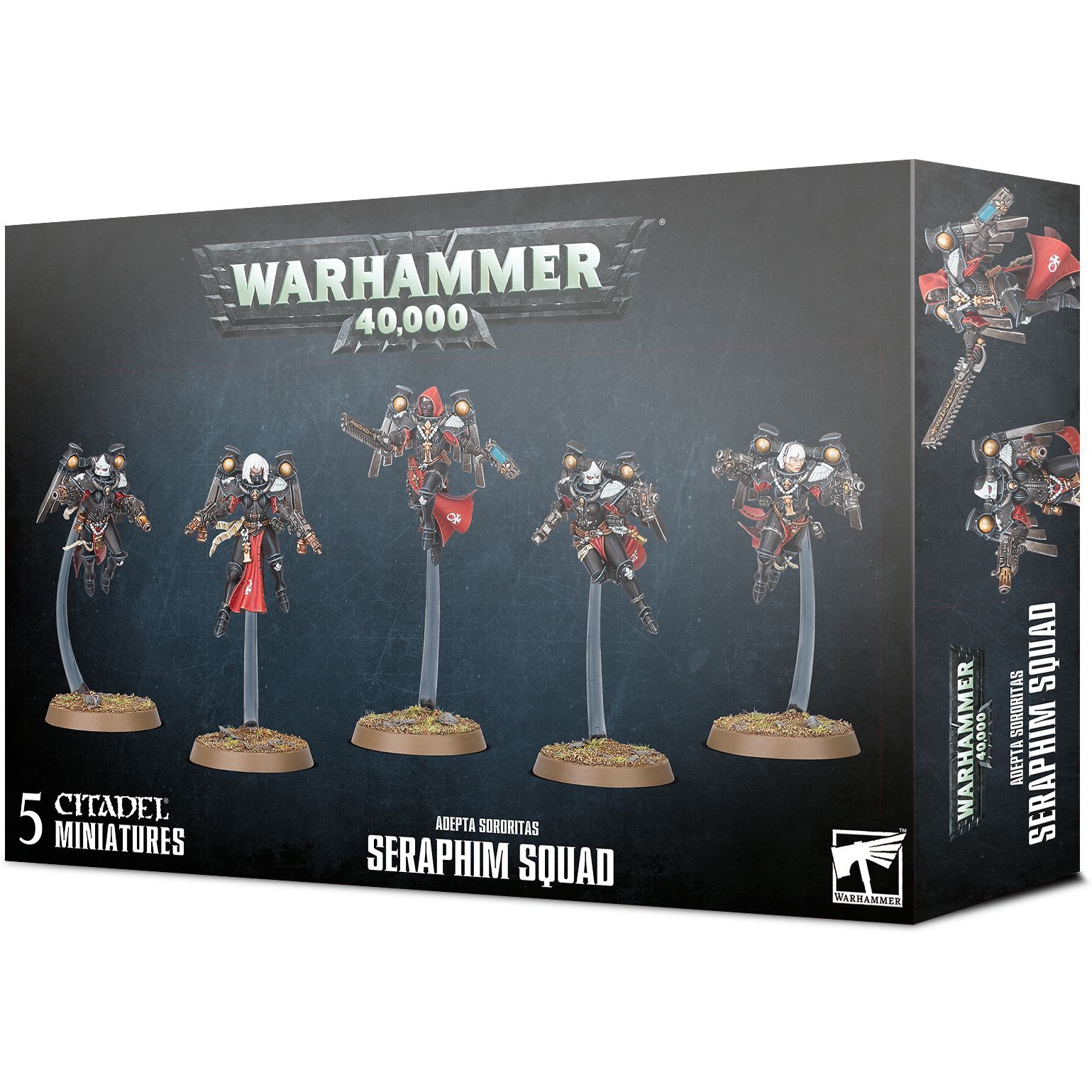 5011921131235 - Figurine Warhammer 40k - Adepta Sororitas Seraphim Squad 5011921131235 - Figurine Warhammer 40k - Adepta Sororitas Seraphim Squad