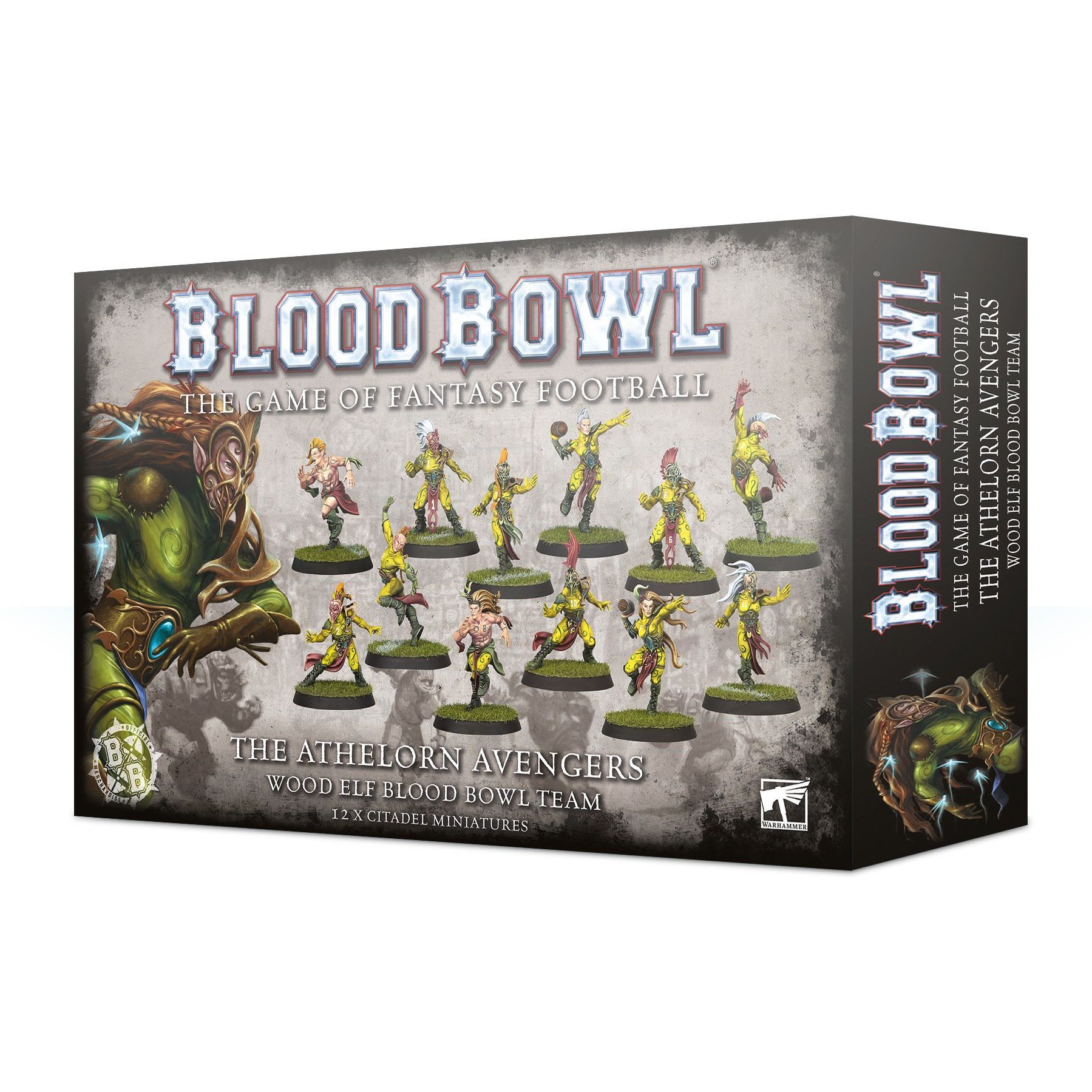 5011921146130 - Set mit 14 Figuren Blood Bowl - Team Elfe Sylvain  The Athelorn Avengers