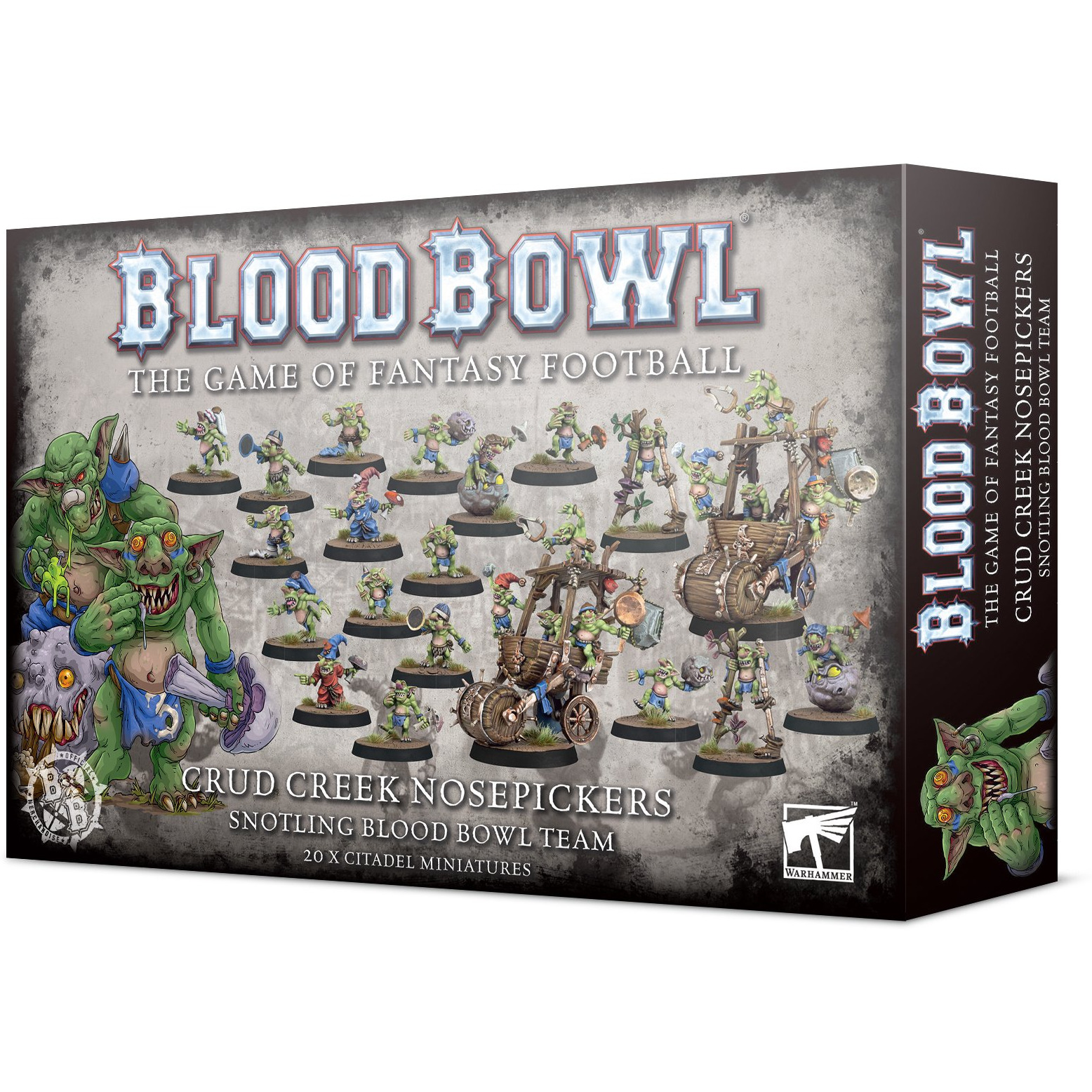 5011921146277 - Figurine Blood Bowl - Team Snotling  Crud Creek Nosepickers (x20)