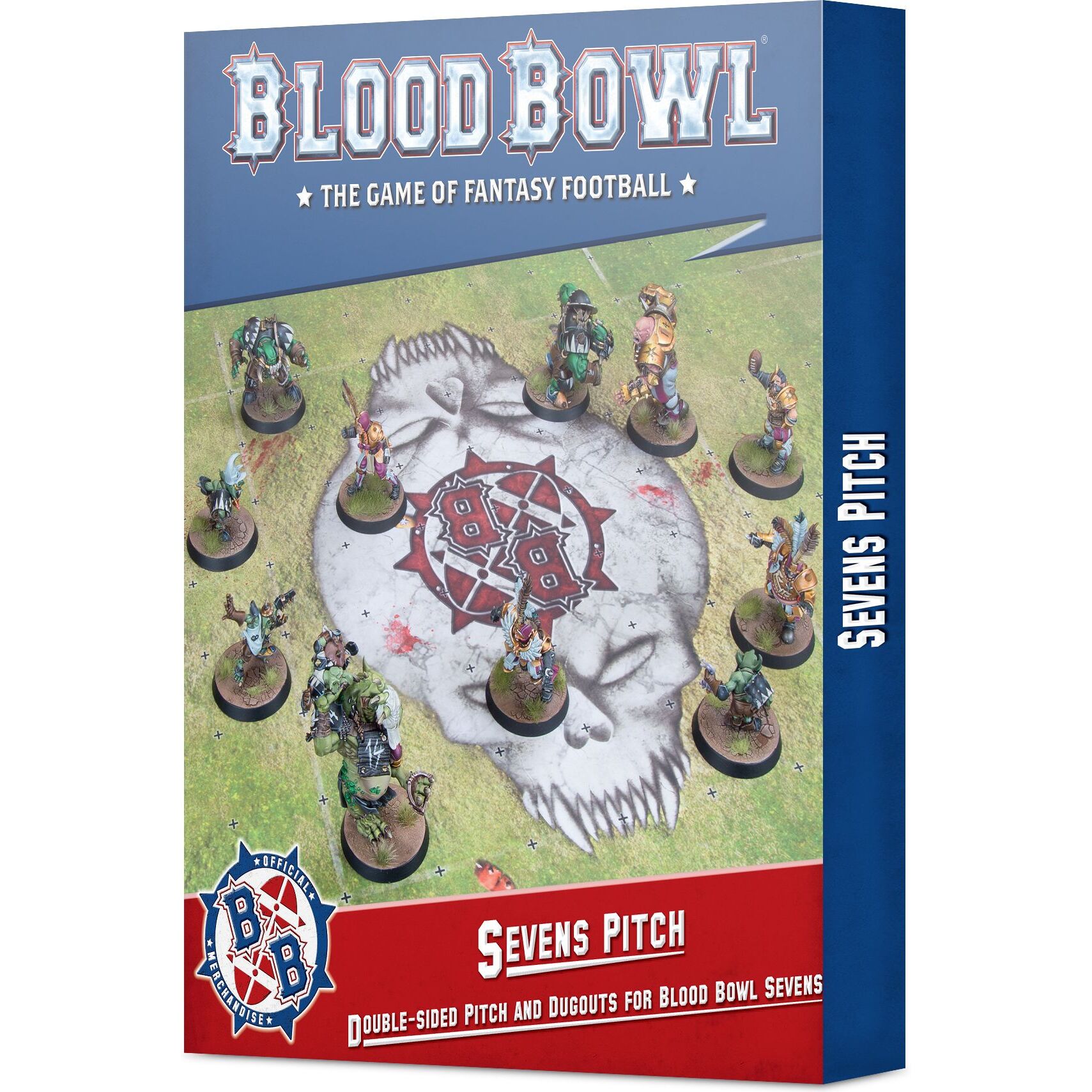 5011921157402 - Figurine - Zweite Saison Blood Bowl Terrain de Blood Bowl à Sept 5011921157402 - Figurine - Zweite Saison Blood Bowl Terrain de Blood Bowl à Sept