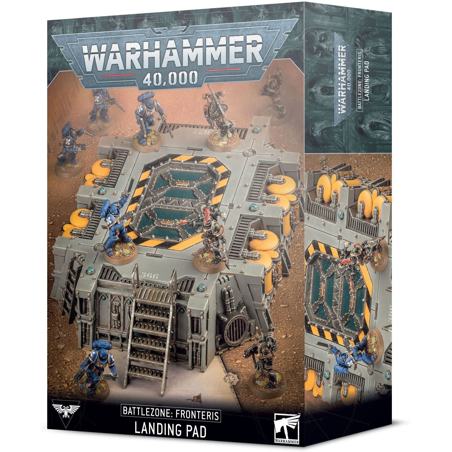 5011921171477 - Figurine - Schlachtfeld fronteris Landeplattform Warhammer 40k