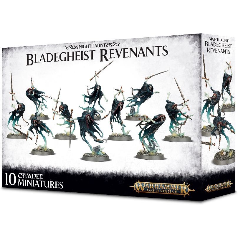 5011921177462 - Set aus 10 Figuren mit 43 Teilen Warhammer AoS - Nighthaunt Bladegheist Revenants