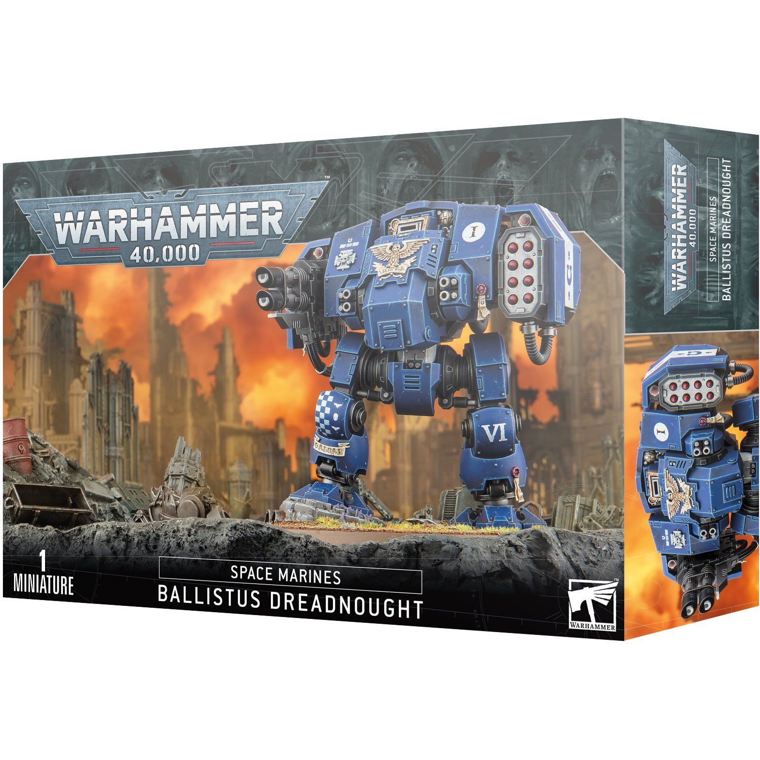 5011921200504 - Figurine Warhammer 40k - Space Marine Dreadnought Ballistus