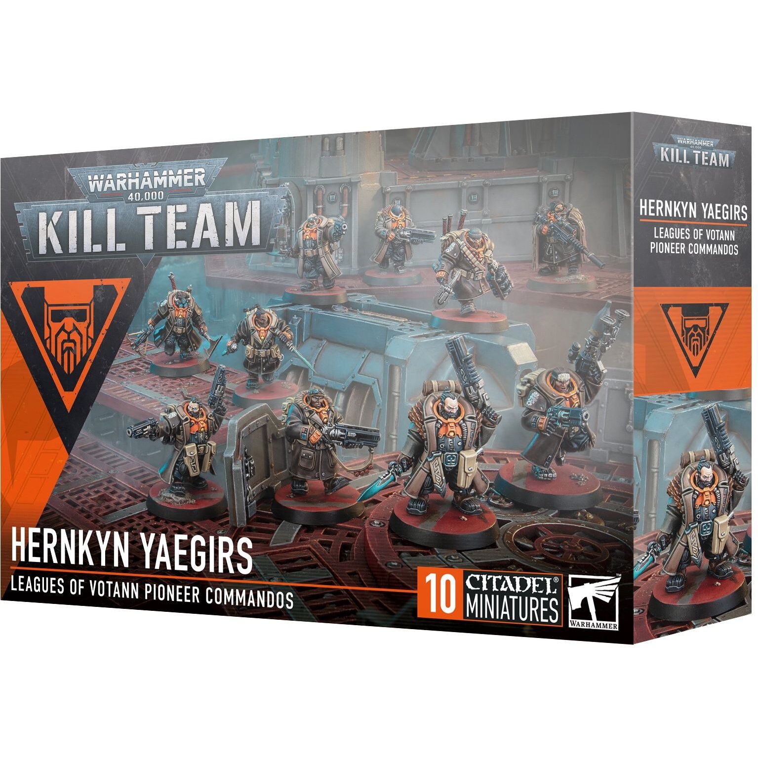 5011921218660 - Figurine Warhammer 40k - Kill Team  Yaegir Hernkog (x10)