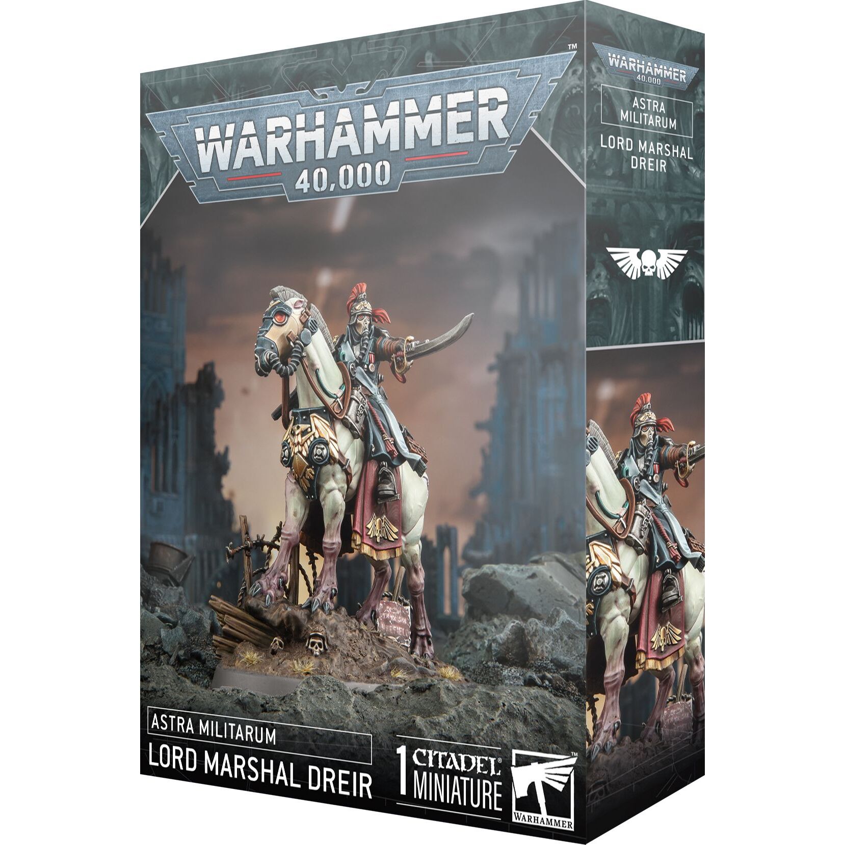 5011921225170 - Figurine Warhammer 40k - Astra Militarum Seigneur Marechal Dreir