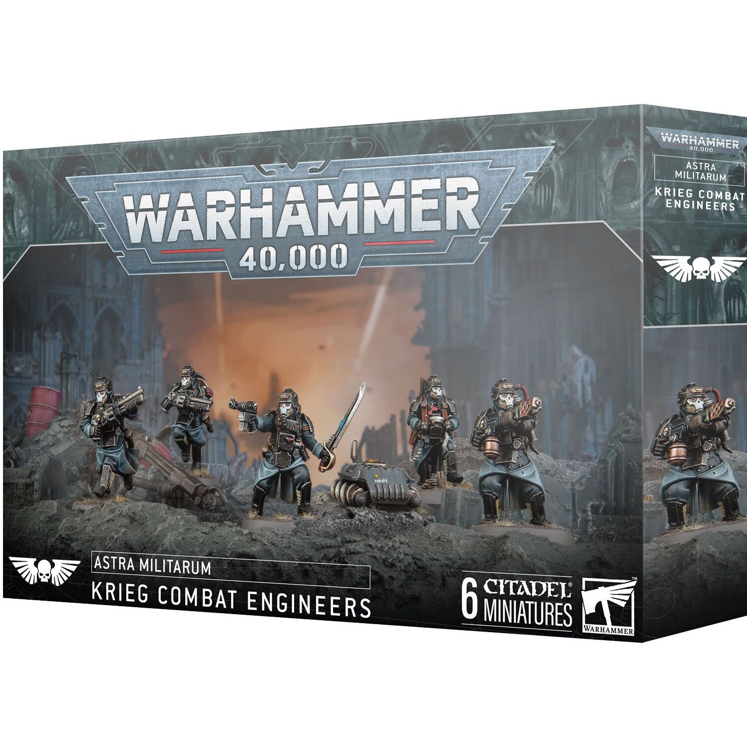 5011921225217 - Figurine Warhammer 40k - Astra Militarum Sapeurs de Krieg (x6) 5011921225217 - Figurine Warhammer 40k - Astra Militarum Sapeurs de Krieg (x6)