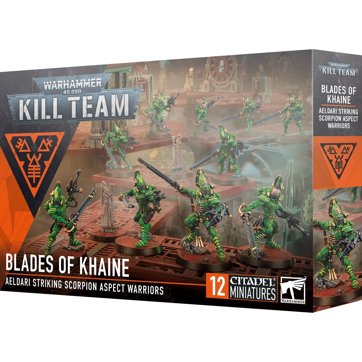 5011921229048 - Figurine Warhammer 40k - Kill Team  Les Lames de Khaine (2024) (x12)
