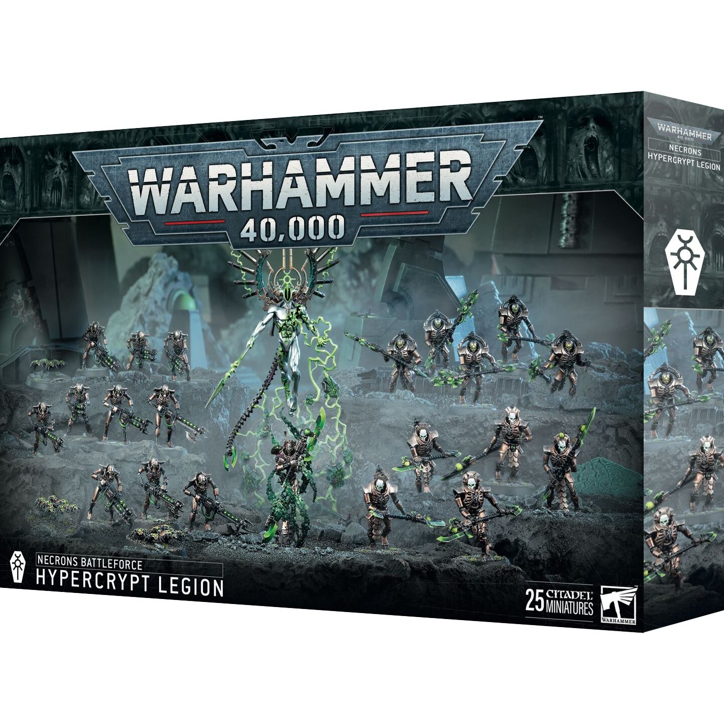 5011921238392 - Gesellschaftsspiele Warhammer 40k - Battleforce Noel 2024 Necrons  Legion dHypercrypte