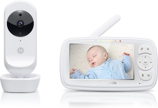 5012786043718 - EASE44 Connect - Wi-Fi-Babyphone mit Kamera und App - HD-Video-Streaming - Viele Funktionen