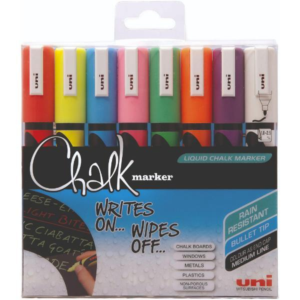 5012788046687 - Kreidemarker PWE-5M 18 62 08 Rund M 18 - 25 mm sortiert 5012788046687 8 Stück