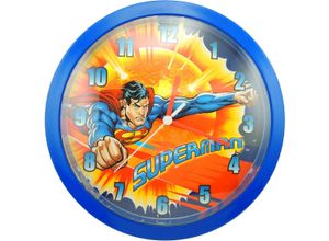 5013348006288 - Wanduhr Superman Wanduhr 106288 (ideal auch als Geschenk) blau