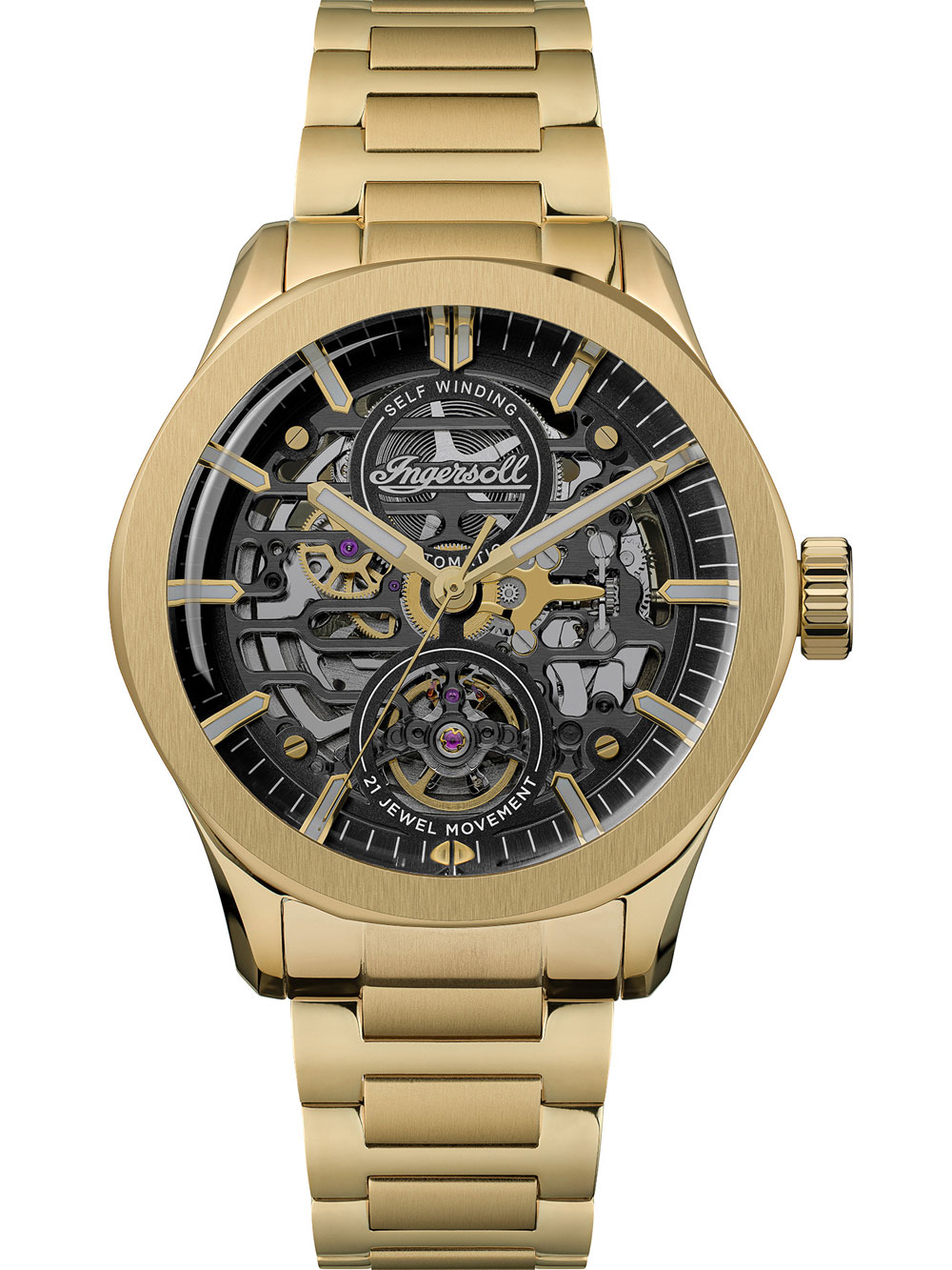 5013348515247 - I16702 Herrenuhr Bronc Automatic 44mm 5ATM