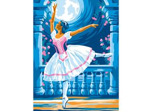 5013634020042 - Malen nach Zahlen mit Acrylfarben Ballerina 23 x 305 cm