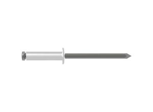 5013656460123 - Spreizniete Flachrundkopf 48x12 Aluminium mit Stahldorn - Gesipa