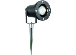 5013874339683 - Searchlight Outdoor - 1 Light Outdoor Aluminium Spike Light Schwarz IP44 GU10