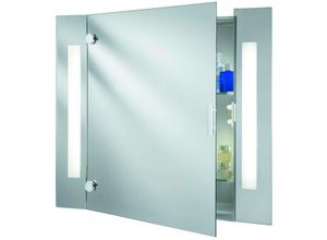 5013874366931 - Bathroom Mirrors - Beleuchteter Badezimmerspiegelschrank mit Rasierbuchse IP44