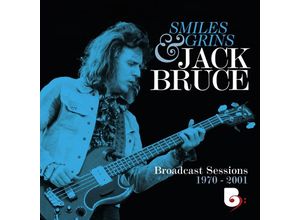 5013929485242 - Smiles And Grins Broadcast Sessions 1970-2001 4cd - Jack Bruce (CD mit BRD)