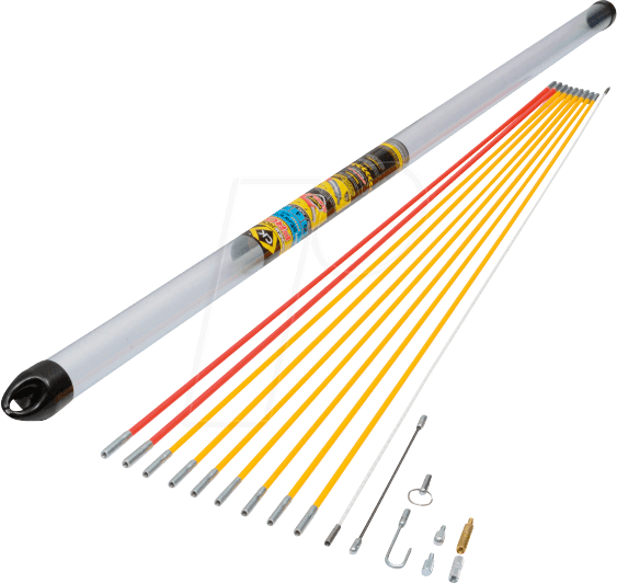 5013969950649 - Ck Magma - MightyRod pro Kabeleinziehstangen Standard Satz 10 m T5421