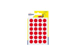 5014702026362 - Markierungspunkte Avery Zweckform PSA15R D 15mm rot 5014702026362 168 Stück