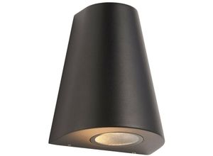 5016087151479 - Helm Moderne integrierte LED-Wandleuchte für den Außenbereich strukturiertes schwarzes Finish IP44 - Endon