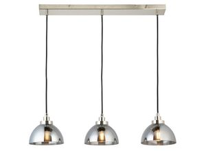 5016087158362 - Caspa Bar-Hänge-Deckenlampe glänzend vernickelt verspiegeltes Glas - Endon