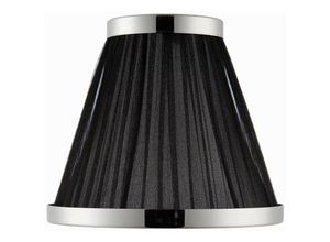 5016087885213 - Interiors 1900 - Interiors - Schwarz und Nickel Six Inch Shade E14