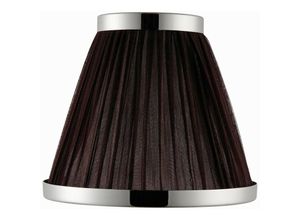 5016087885220 - Interiors 1900 - Interiors - Schokolade und Nickel Six Inch Shade E14