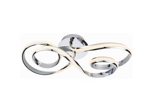5016087910816 - Lighting Aria - Integrierte led Semi Flush Chrome Effektplatte & Mattweißes Silikon 1 Light Dimmable IP20 - Endon 5016087910816 - Lighting Aria - Integrierte led Semi Flush Chrome Effektplatte & Mattweißes Silikon 1 Light Dimmable IP20 - Endon