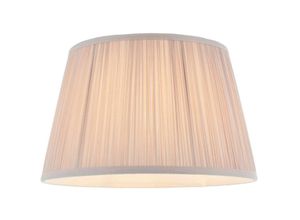 5016087974276 - Endon - Freya - 1 Light Shade Light Dusky Pink Silk E27