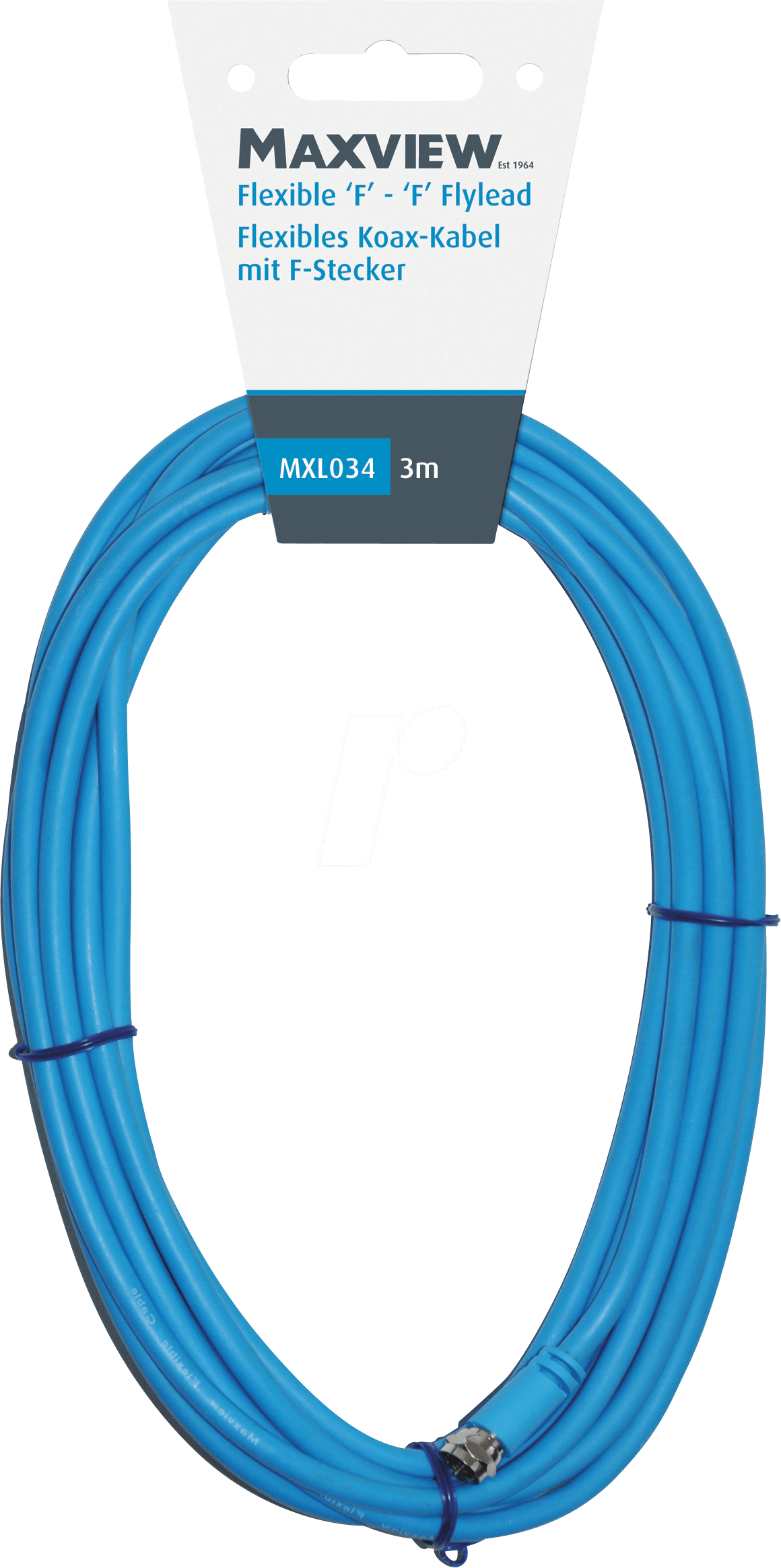 5016163522339 - MAXVIEW 4016 - Flexibles Koax-Kabel F-Anschluss 30 m 5016163522339 - MAXVIEW 4016 - Flexibles Koax-Kabel F-Anschluss 30 m