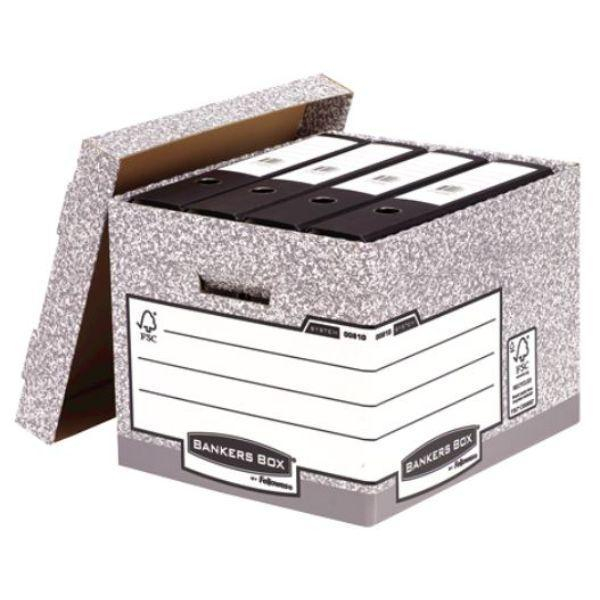 5016291881278 - Fellowes Archivbox Bankers Box® mit Stülpdeckel bis 12 kg belastbar 10 Stück