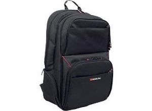 5016469320509 - Monolith Leichtgewichtiger Laptop-Rucksack 156  - Multifunktionsrucksack - Schwarz - Polyester Body - 510 mm Höhe x 345 mm Breite x 170 mm Tiefe