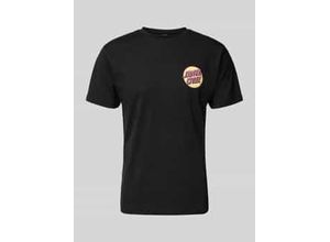 5016967006646 - T-Shirt mit Label-Print