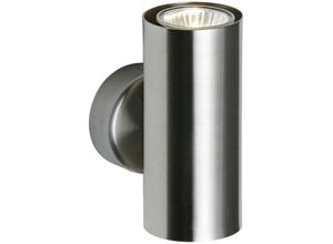 5017588177739 - Endon - Odi - 2 Light Up & Down Wandleuchte Satin Nickel GU10