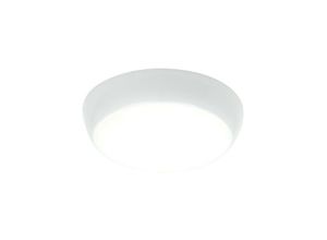 5017588509523 - Saxby Lighting - Saxby Vigor led microwave - Flush Deckenleuchte 325mm Round Flush IP44 16W & 2W Glanzweiß