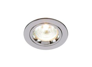 5017588523291 - Saxby Lighting - Saxby Cast - 1 Lichteinbau-Downlight-Chromplatte GU10