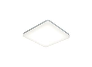 5017588544876 - Saxby Lighting - Saxby Noble - Integrierte led 1 Licht Badezimmer Flush Light Opal Silber IP44