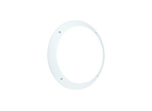 5017588556916 - Saxby Lighting - Saxby Seran - Integrierte led 1 Licht Außenwandleuchte Matt Weiß Strukturiert Opal IP65