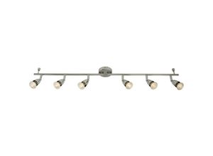 5017588610007 - Endon - Einstellbarer 6 Light Spotlight Chrome GU10