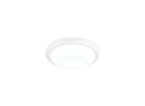 5017588747673 - Saxby Lighting - Saxby Montana - Integriertes led Flush Light Glanzweiß Opal Polypropylen